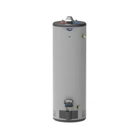 GE RealMAX Atmospheric Platinum Model 40 Gallon Capacity 36,000 BTU Heating Input Tall Liquid Propane Water Heater
