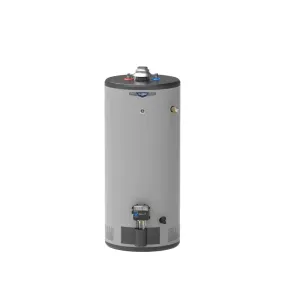GE RealMAX Atmospheric Premium Model 40 Gallon Capacity 34,500 BTU Heating Input Short Liquid Propane Water Heater