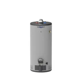 GE RealMAX Atmospheric Premium Model 40 Gallon Capacity 38,000 BTU Heating Input Short Natural Gas Water Heater