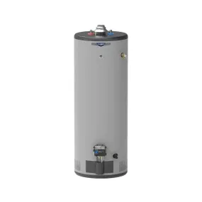 GE RealMAX Atmospheric Premium Model 50 Gallon Capacity 36,000 BTU Heating Input Tall Liquid Propane Water Heater