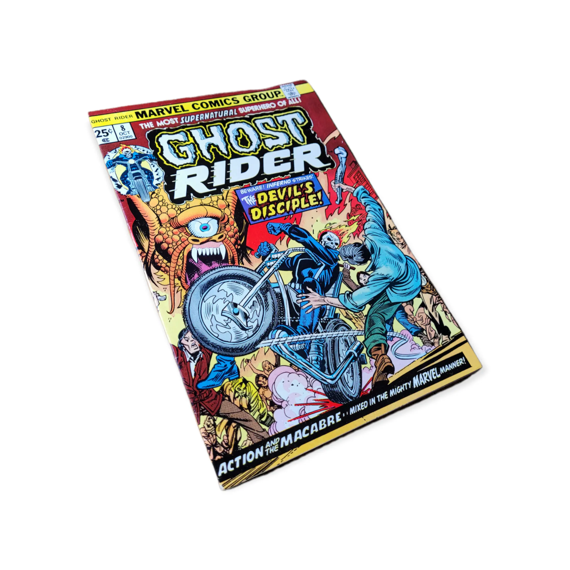GHOST RIDER #8 (1974) 1st Appearance SNAKE DANCE