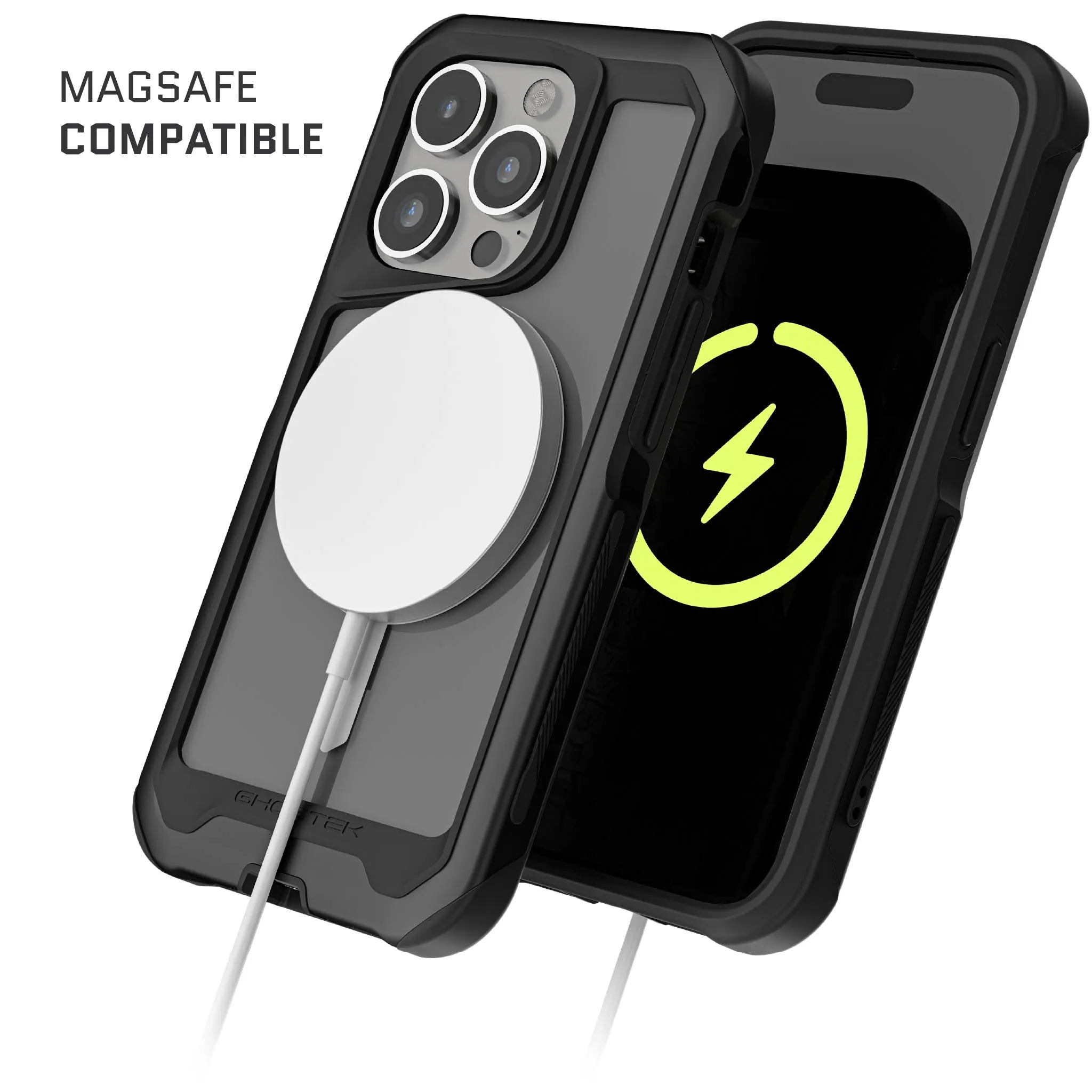 Ghostek iPhone 15 Pro Case Atomic Slim with MagSafe