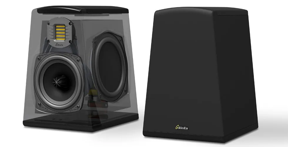GoldenEar Aon 2 High Performance Compact Monitor Bookshelf/Stand-mount Speaker (Each)