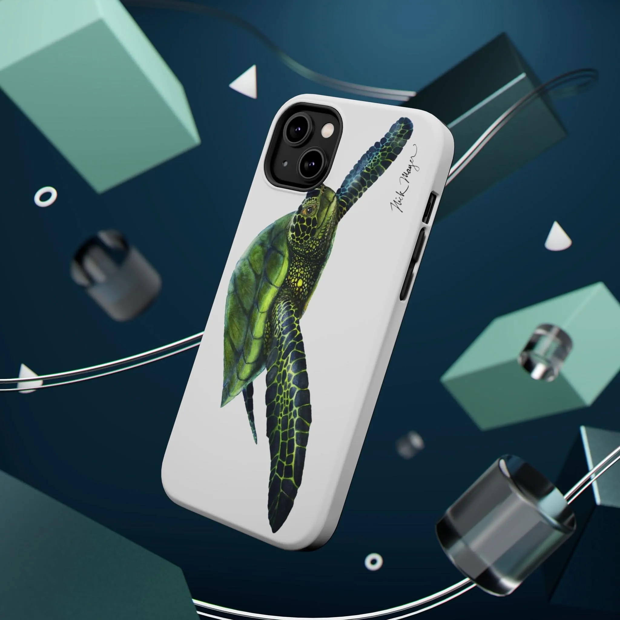 Green Sea Turtle MagSafe iPhone Case