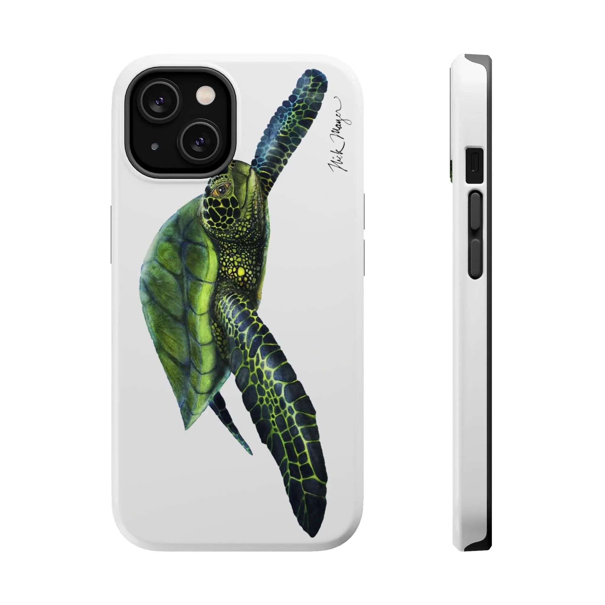 Green Sea Turtle MagSafe iPhone Case
