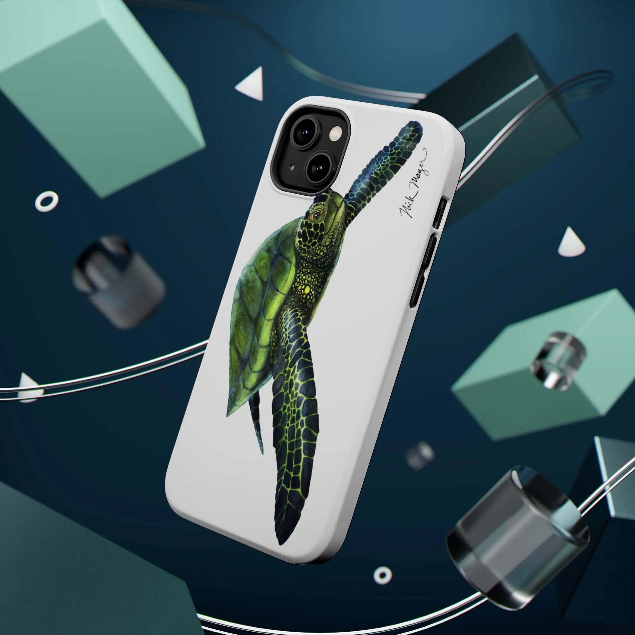 Green Sea Turtle MagSafe iPhone Case