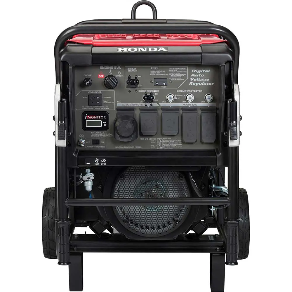 Honda EB10000 10000W 120/240V Gasoline Industrial Generator - Scratch and Dent