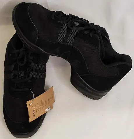 Jackie -- Full Sole Dancesneaker -- Black