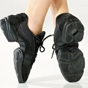Jerry -- Split Sole Dancesneaker -- Black