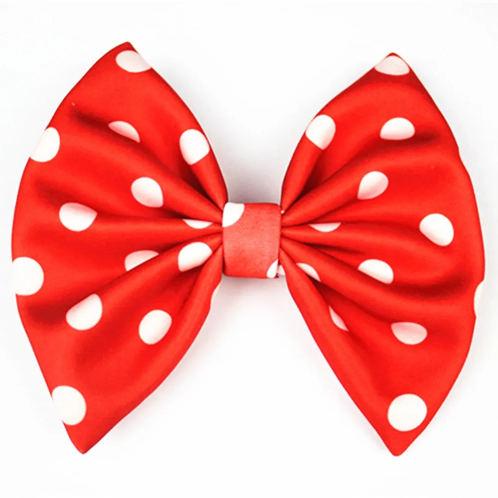 JZC844 Hairbow Included! Adorable Red- White Polka Dots -Cute Dance Costume for Girls