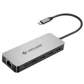 Lap-C 8 in 1 extended Travel Docking Station