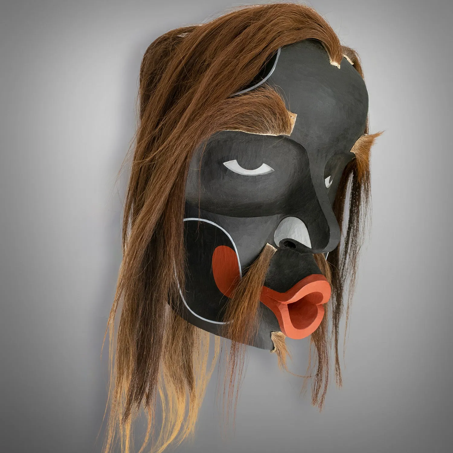 Large Dzunukwa or Tsonoqua Mask