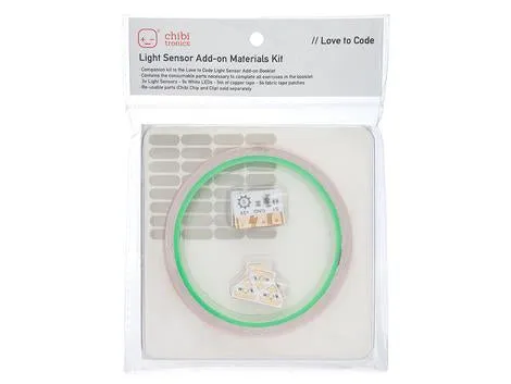 Light Sensor and add on material (including conductive patches)
