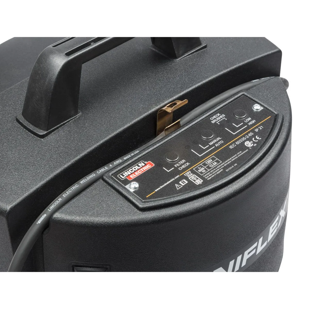 Lincoln X-Tractor Mini Portable Welding Fume Extractor, 120/1/60 - K3972-3