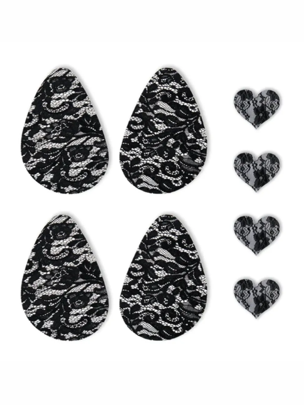 Luxury Lace Breast Tape in Black