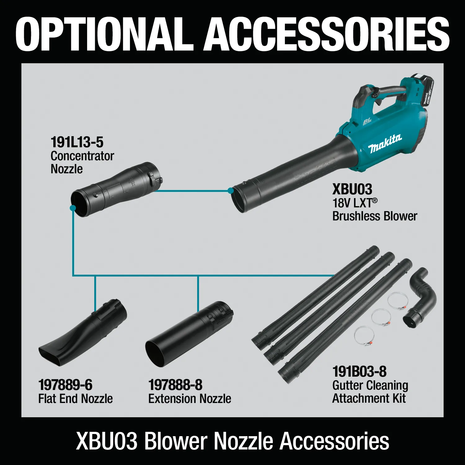 Makita 18V LXT® Lithium‑Ion Brushless Cordless 2‑Pc. Combo Kit (4.0Ah)