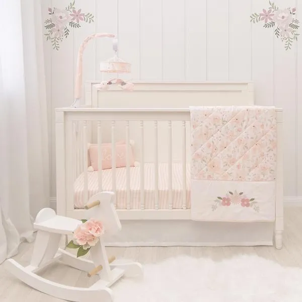 Meadow Musical Cot Mobile Baby Nursery Decor