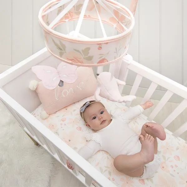 Meadow Musical Cot Mobile Baby Nursery Decor