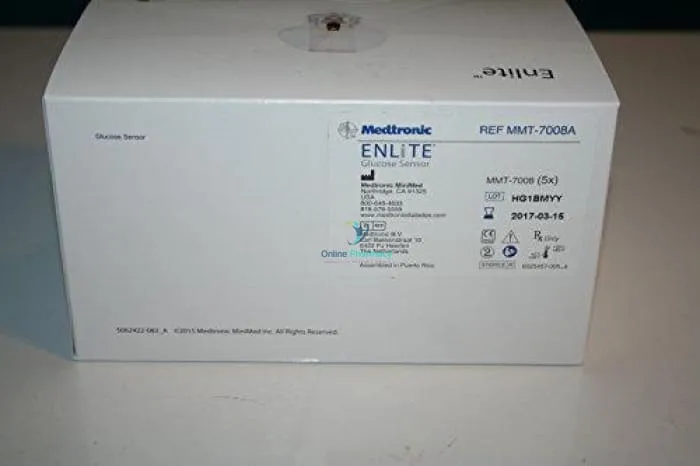 MiniMed Enlite Sensors MMT7008A- Manage Blood Glucose Levels