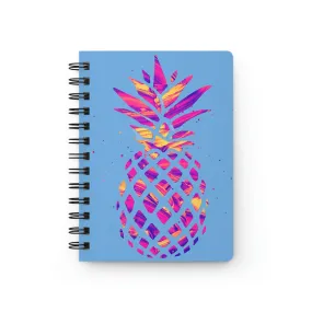 Multicolor Pineapple Spiral Bound Journal