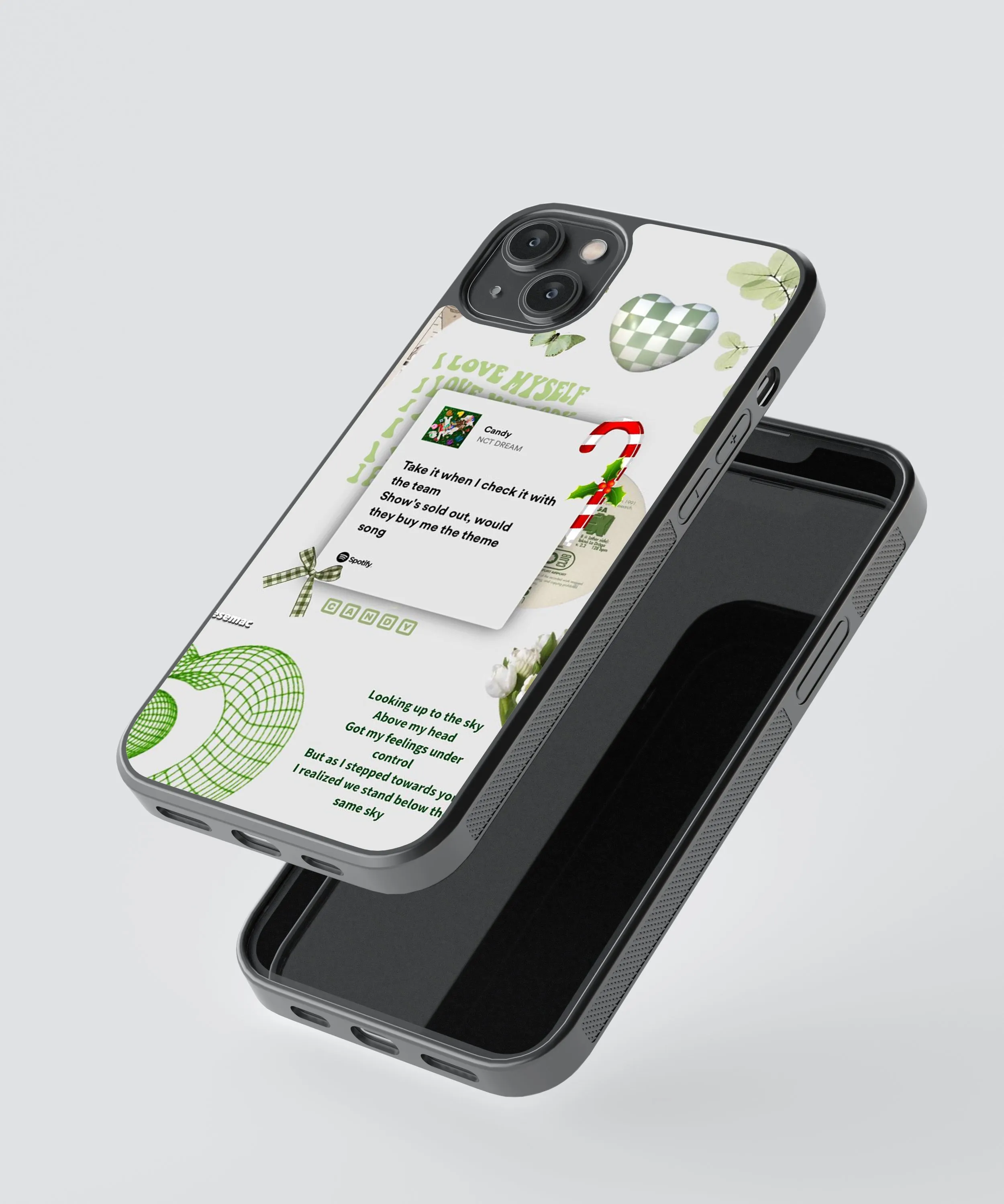 NCT Dream Spotify Glass Phone Case