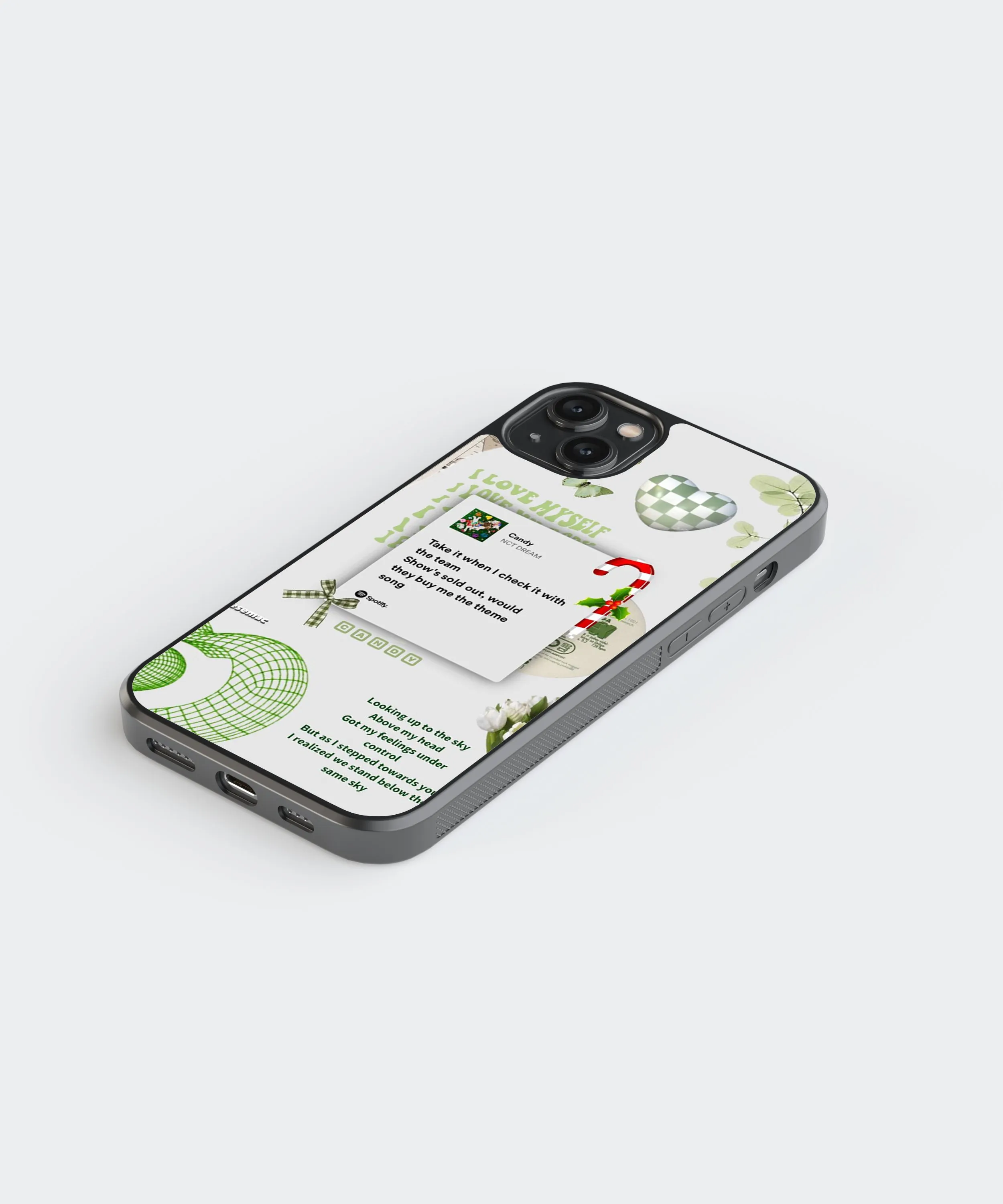 NCT Dream Spotify Glass Phone Case