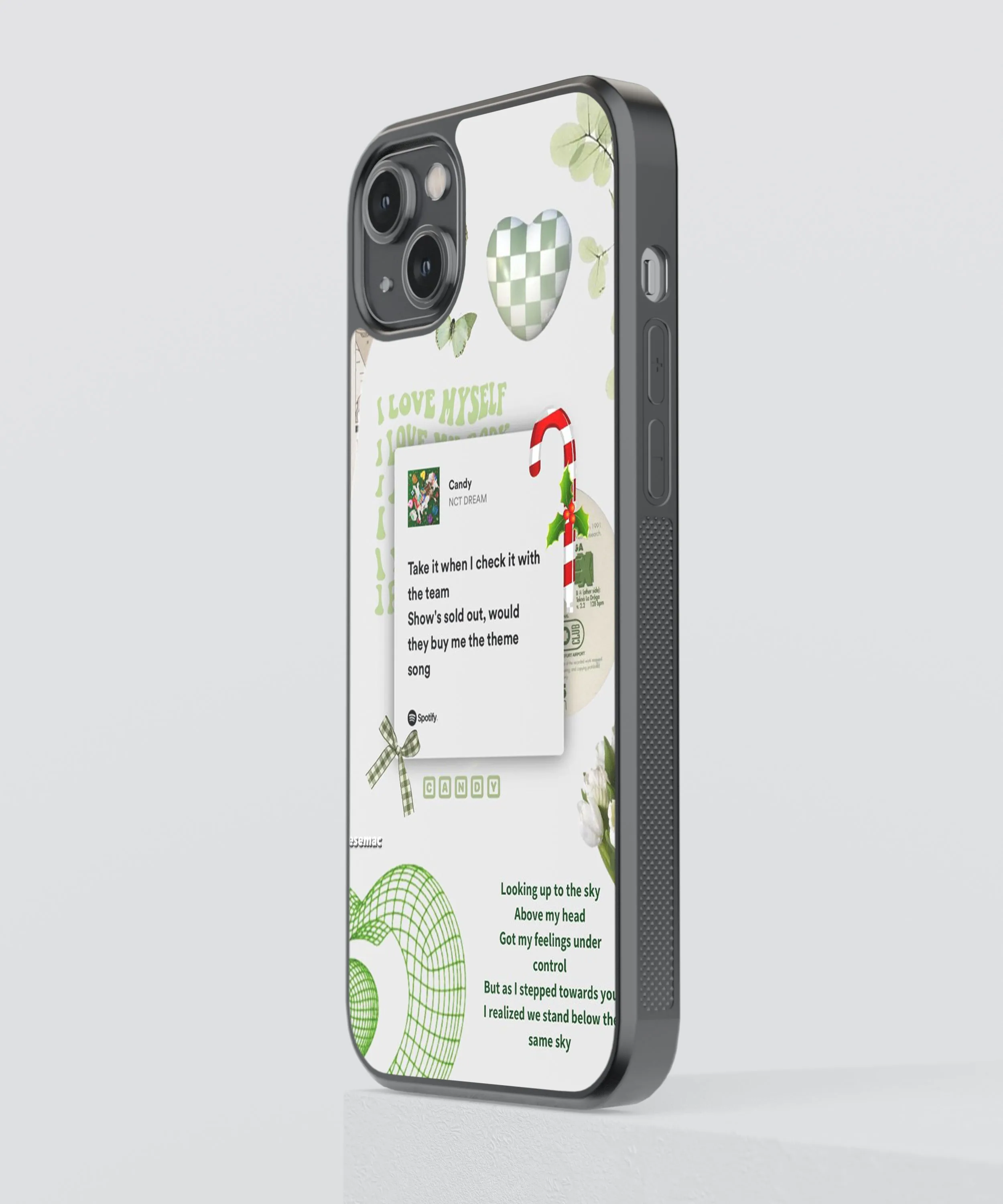 NCT Dream Spotify Glass Phone Case