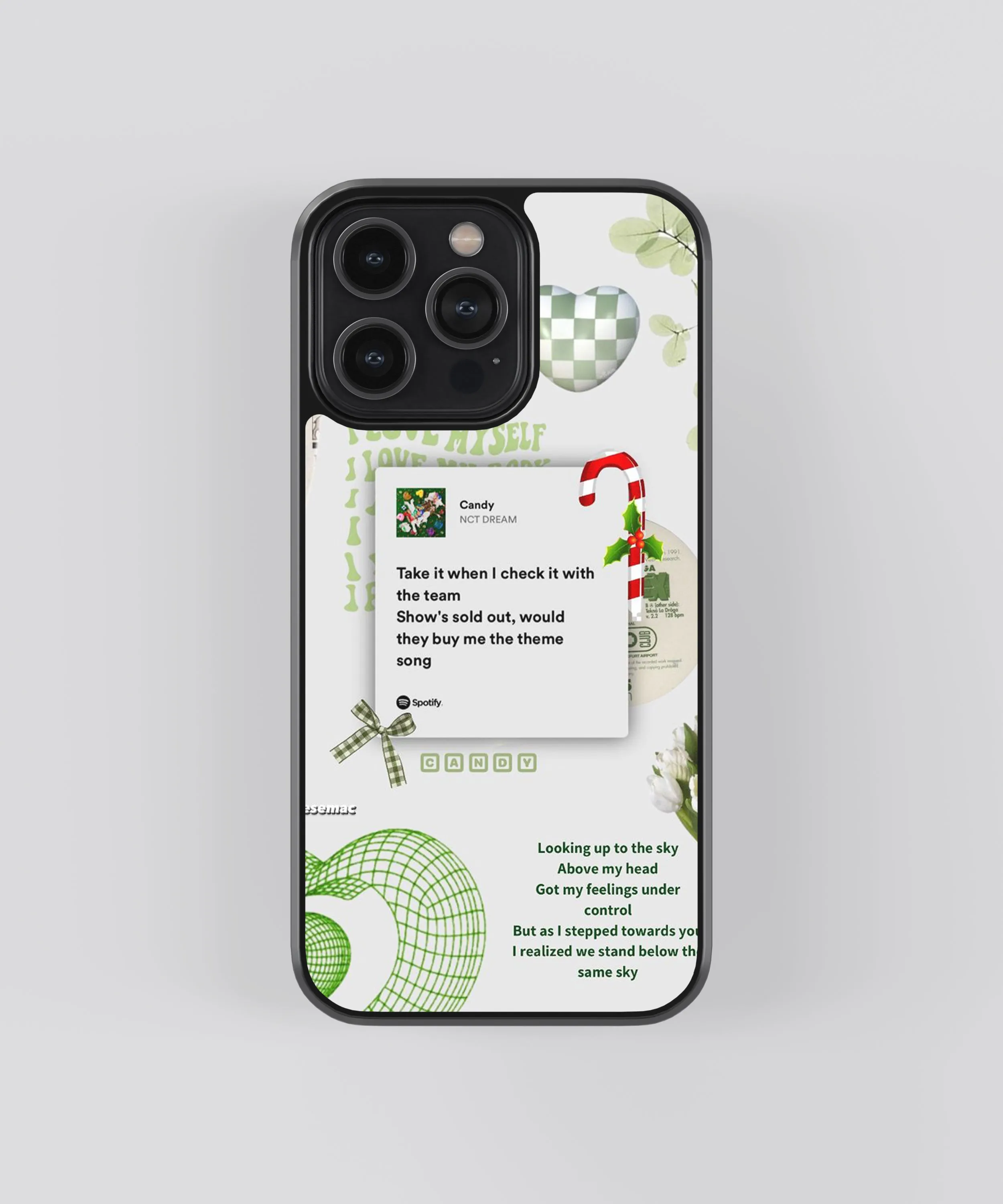 NCT Dream Spotify Glass Phone Case