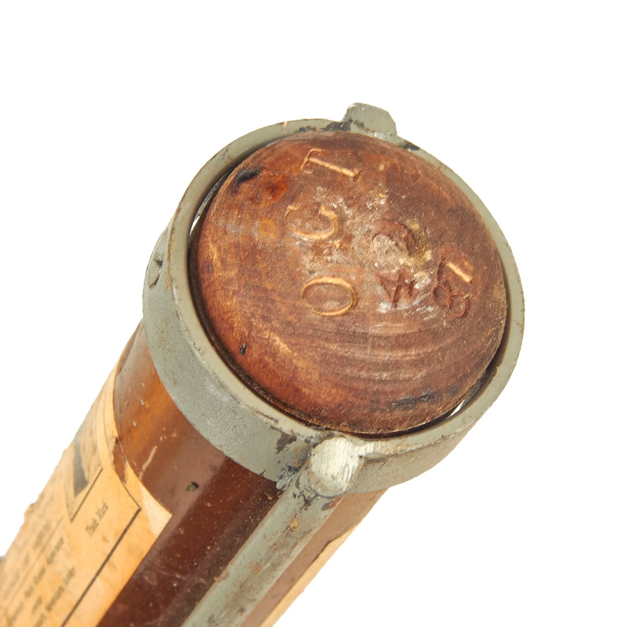 Original British Pre-WWII Schermuly Pistol Rocket Apparatus Rescue Line Thrower Set in Case - Serial No 65213