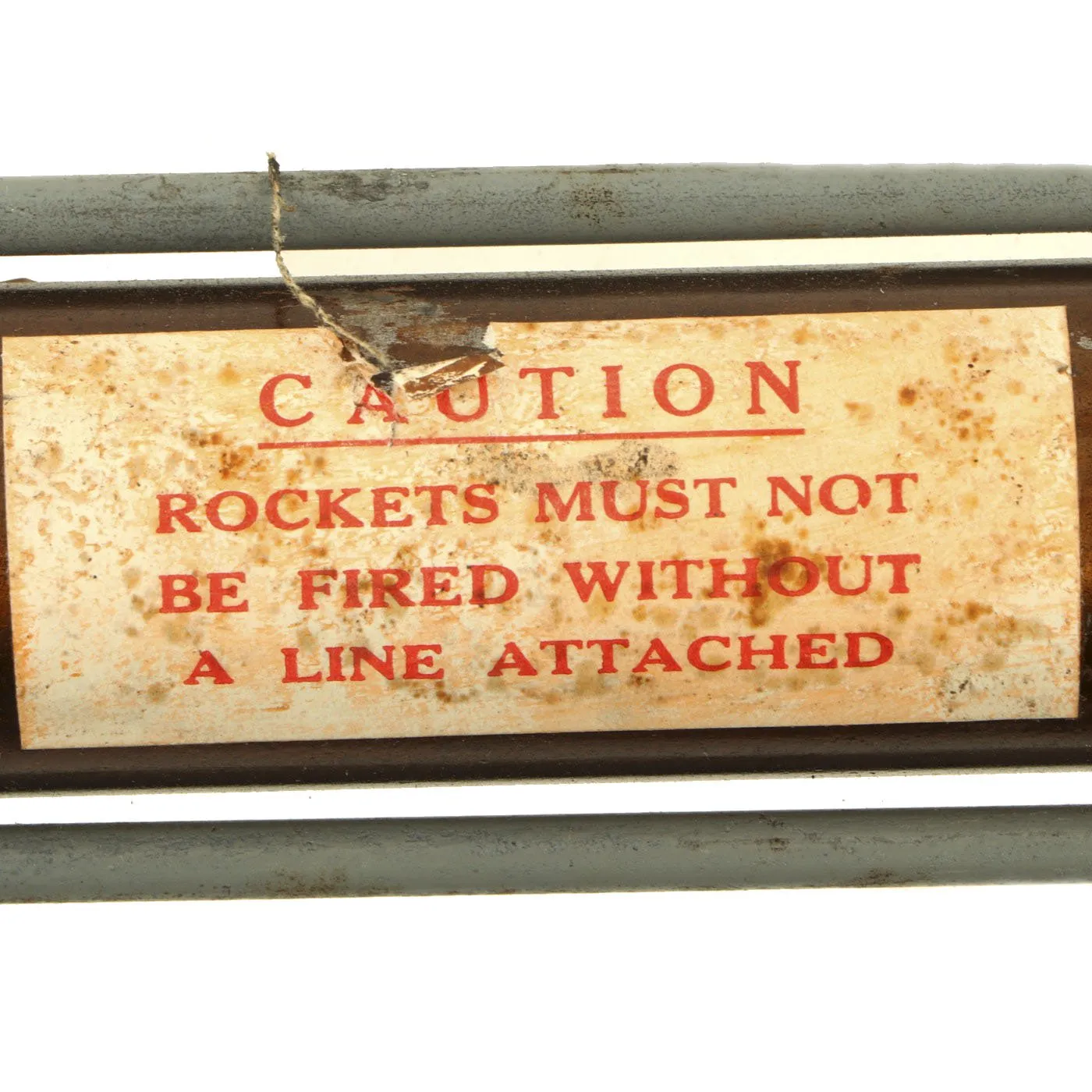 Original British Pre-WWII Schermuly Pistol Rocket Apparatus Rescue Line Thrower Set in Case