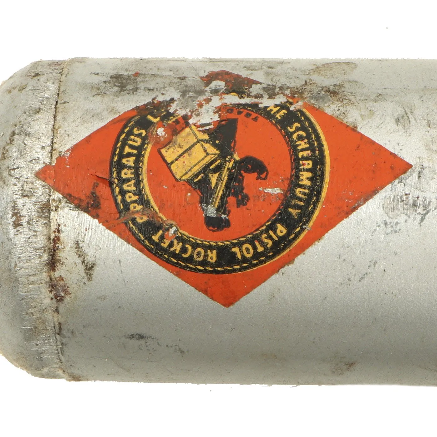 Original British WWII Era Schermuly Pistol Rocket Apparatus Rescue Line Thrower Set in Case