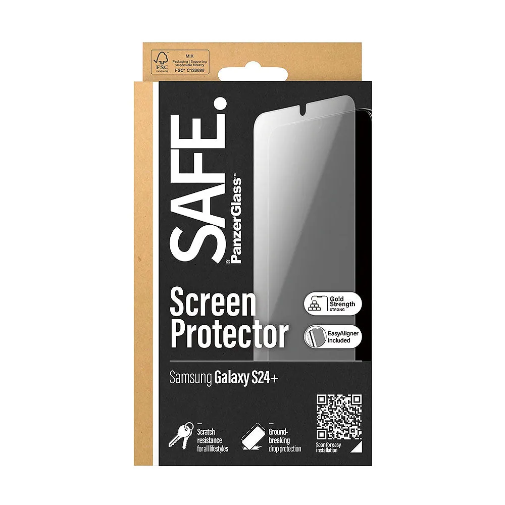 PanzerGlass SAFE Glass Screen Protector for Galaxy S24  5G