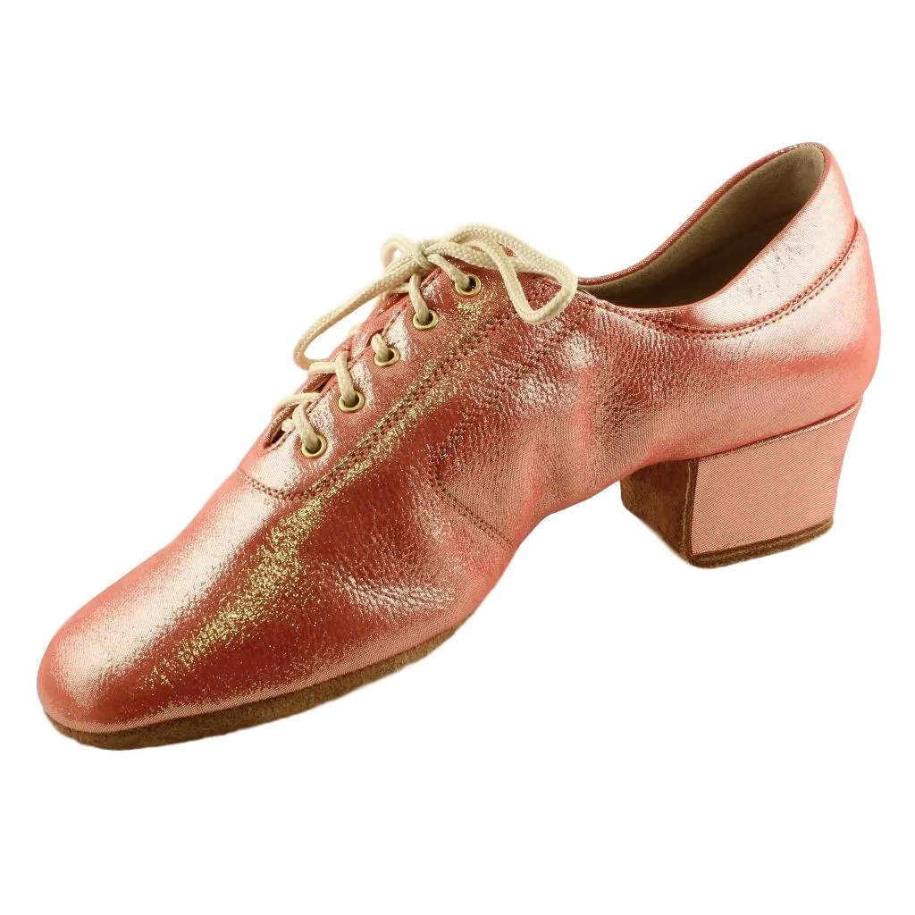 Practice Dance Shoes, 1205 Flexi, Leather Coral, Brown Sole