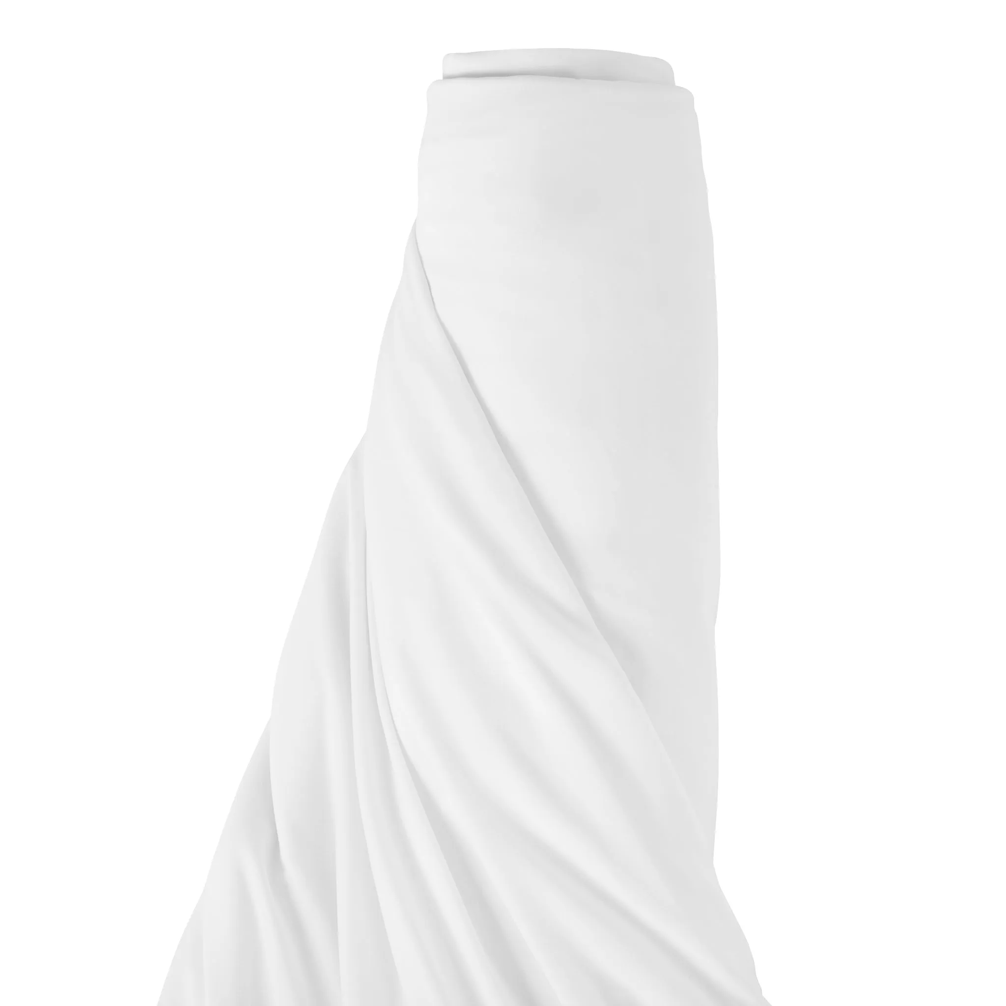 Spandex Stretch 4-way Fabric Roll 10 yds 58" - White