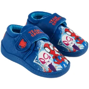 SPIDERMAN Blue Slippers