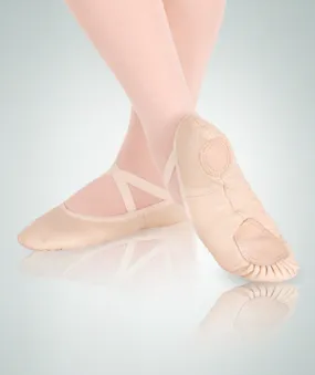 Sterling -- Leather Split Sole Ballet -- Pink