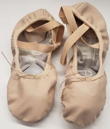 Sterling -- Leather Split Sole Ballet -- Pink