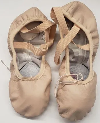 Sterling -- Leather Split Sole Ballet -- Pink