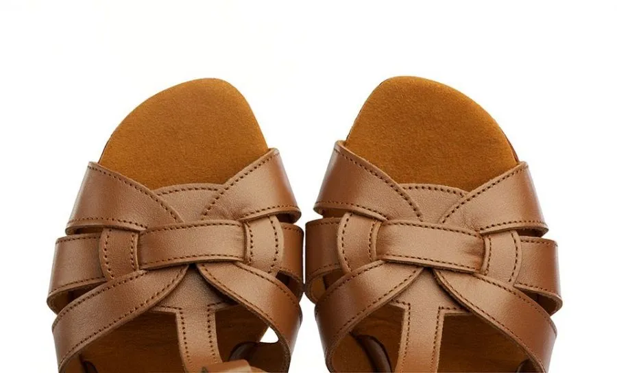Supadance Ladies Latin Dance Shoe with T-Bar and Unique Weave 1176
