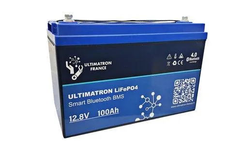 Ultimatron LiFePO4 Smart Bluetooth BMS 12.8V Batteries