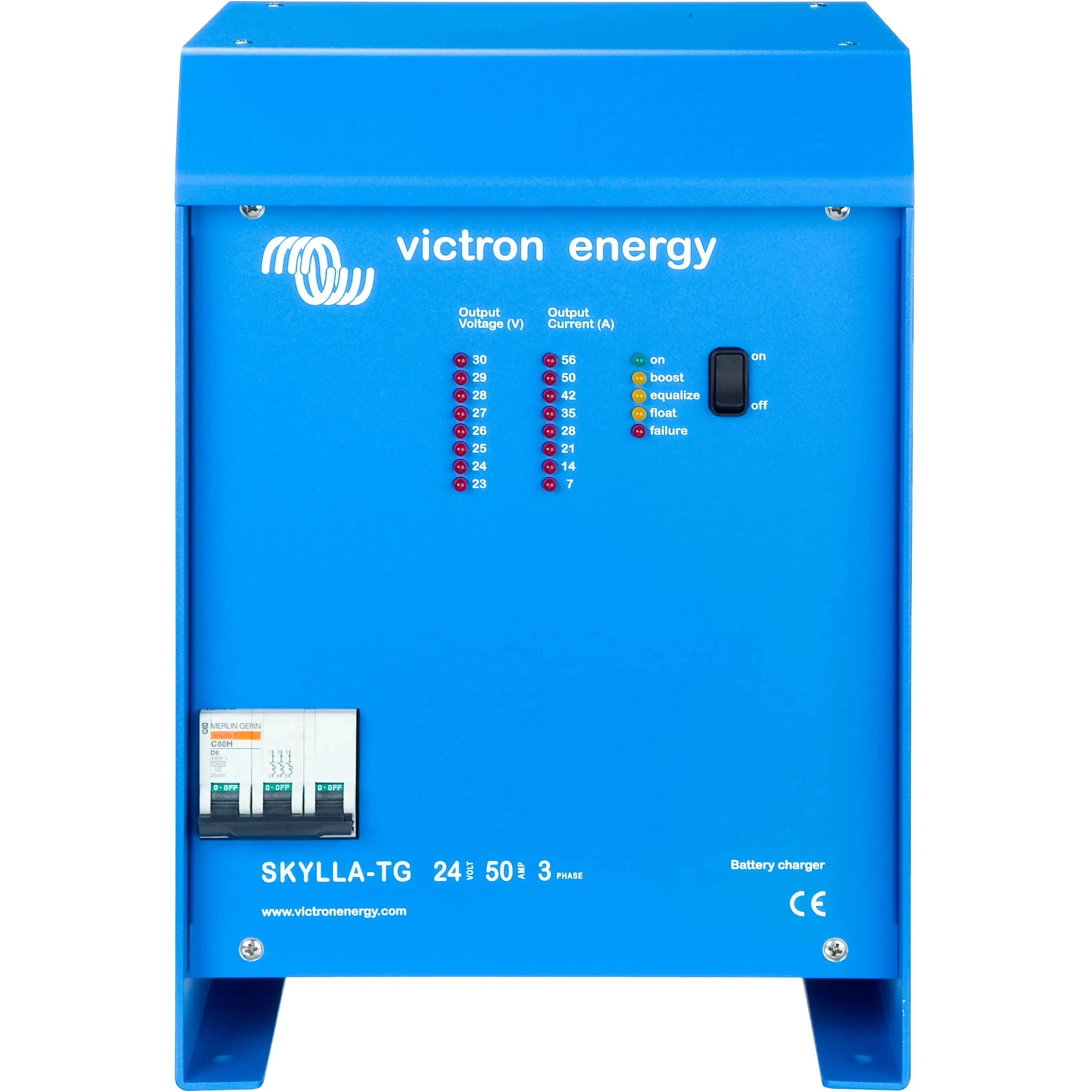 Victron Skylla-TG IP21 Battery Charger 24V/100A - 3-phase (1 1)