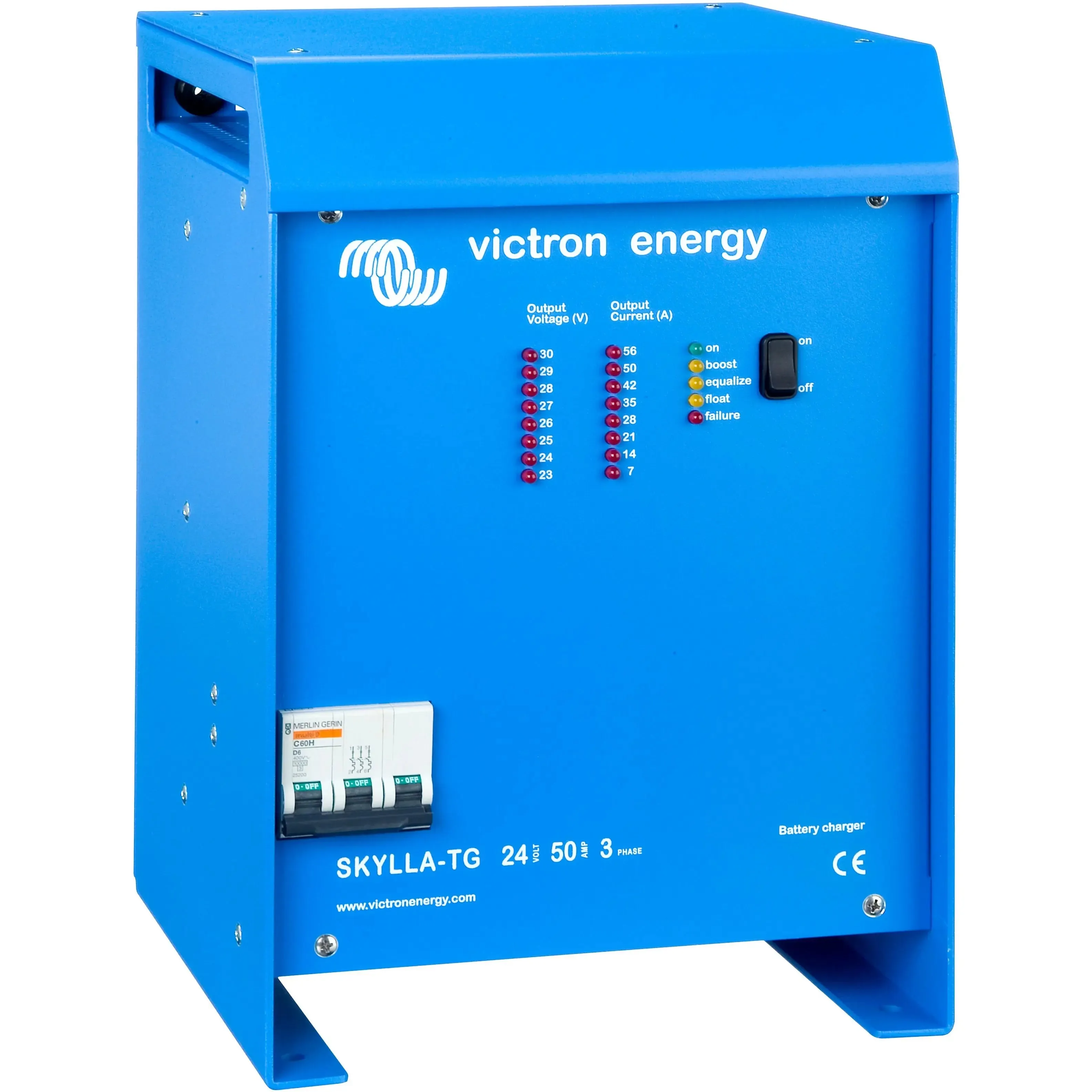 Victron Skylla-TG IP21 Battery Charger 24V/100A - 3-phase (1 1)