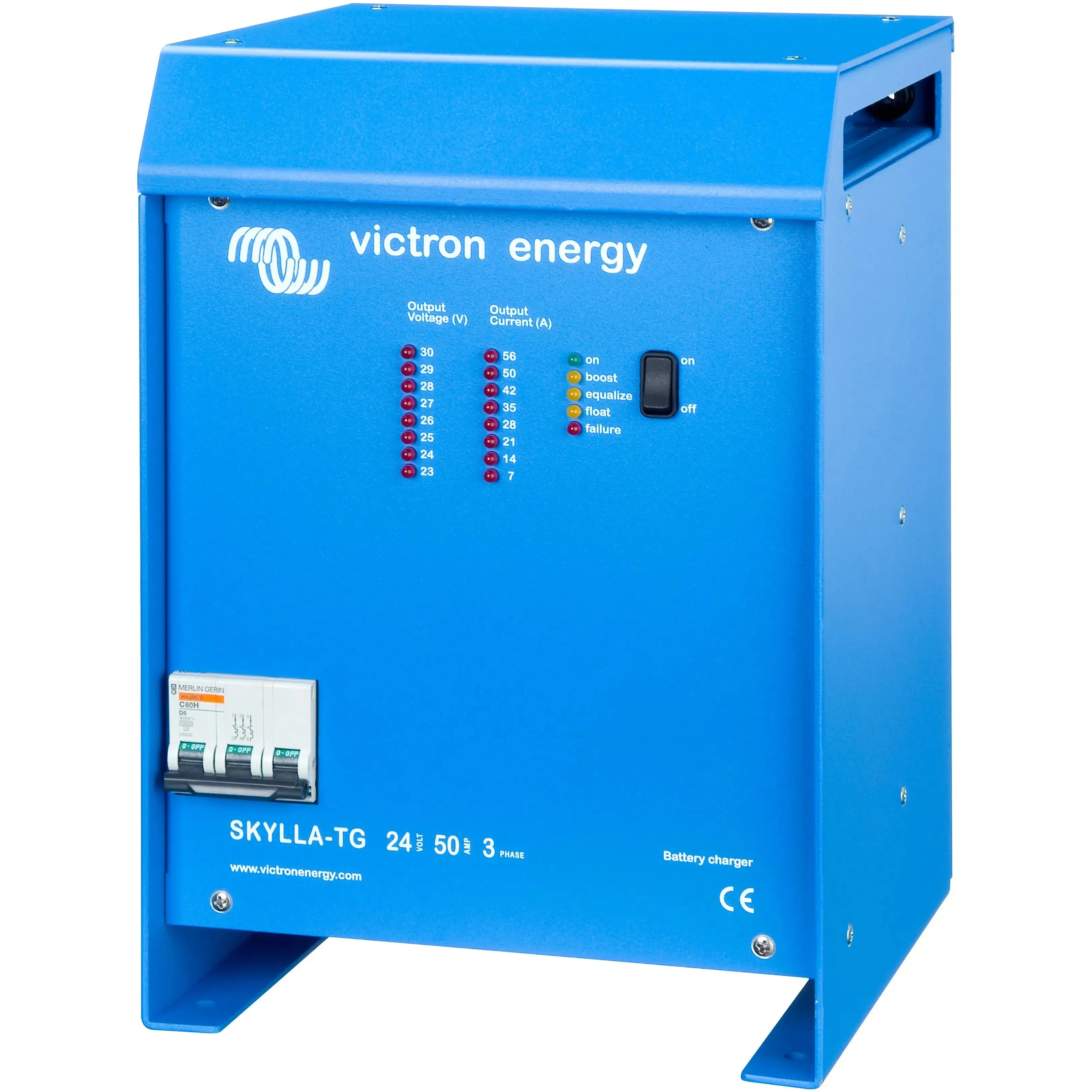 Victron Skylla-TG IP21 Battery Charger 24V/100A - 3-phase (1 1)