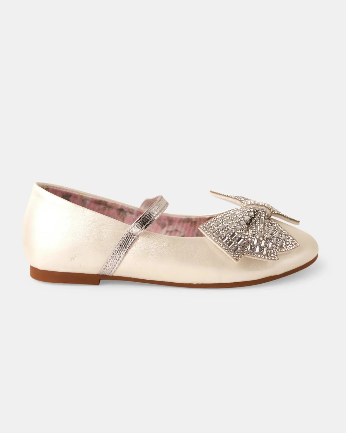 WALNUT MELBOURNE DAZZLE BALLET FLAT