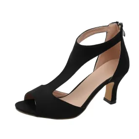 Wjczt Performance Latin Dance Shoes for Women High Heel 6cm Wedding Party Ballroom Rubber Sole Sexy Sandals 2024 fall Free Shipping