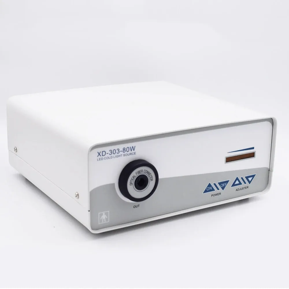 XD-303-80W 80W LED High Brightness Fiber Optic Endoscope Microscope High Power LED Medical Cold Light Source