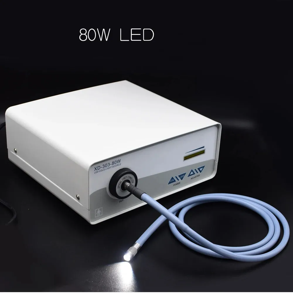 XD-303-80W 80W LED High Brightness Fiber Optic Endoscope Microscope High Power LED Medical Cold Light Source