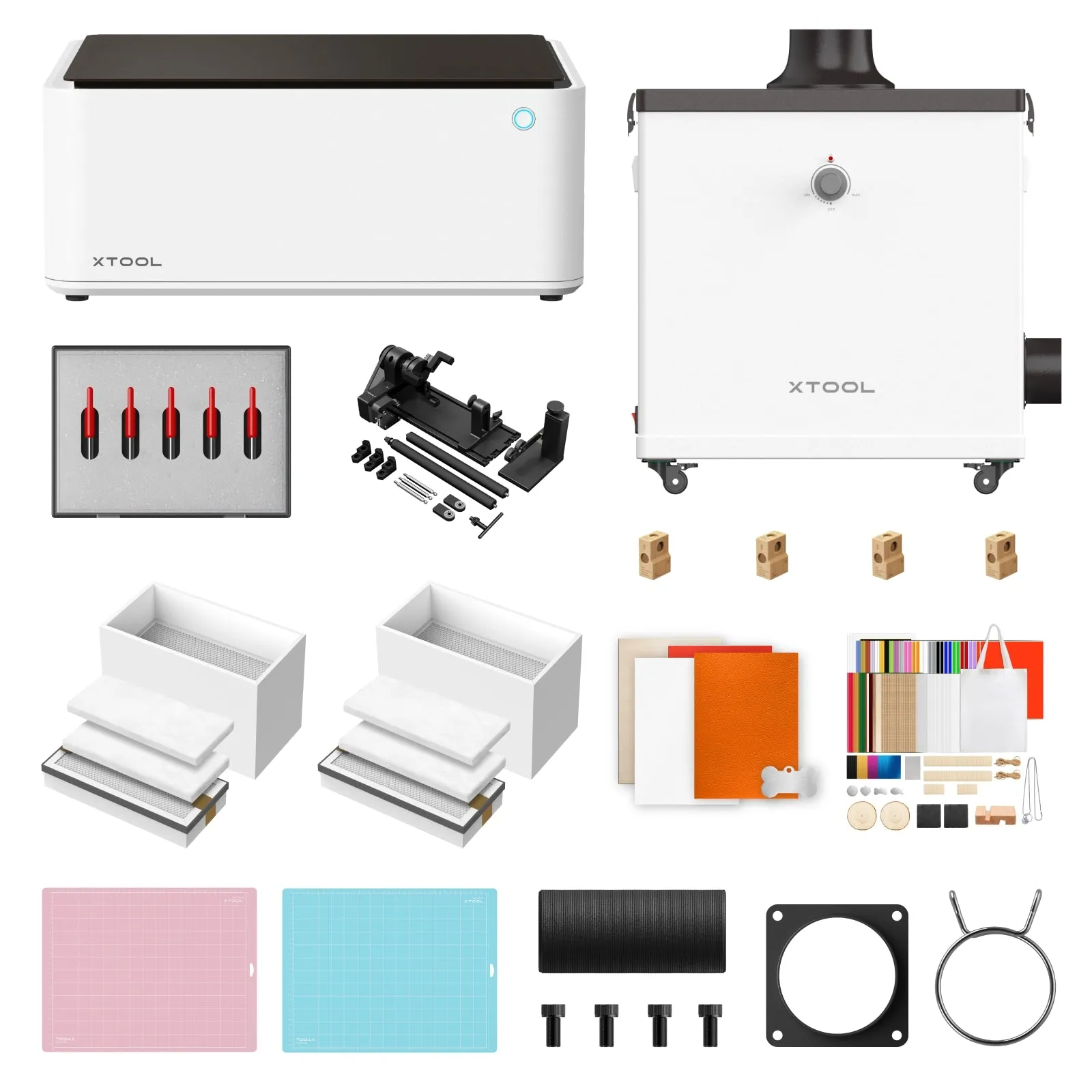 xTool M1 EDU class 1 Laser Cutter Bundle